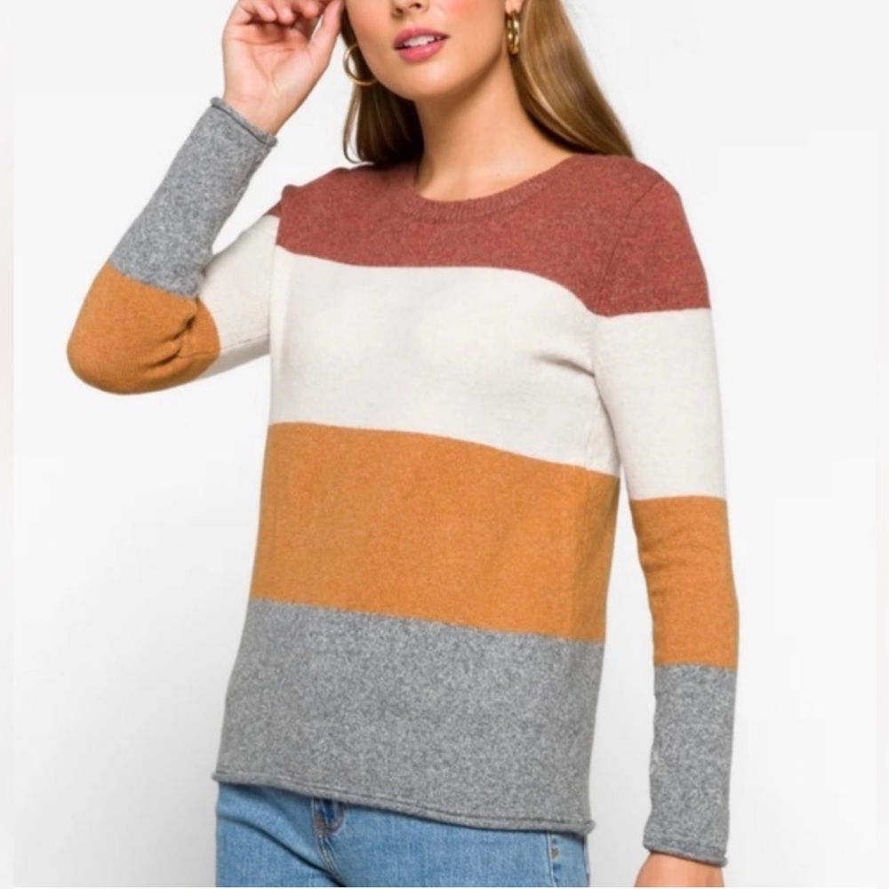 Pinque Colorblock Knit Sweater XL